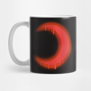 Dripping Blood Moon Mug